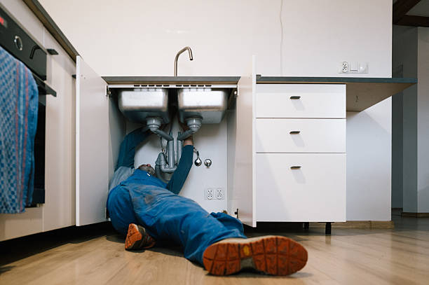 Professional Drain Cleaning technician working in O Fallon, IL